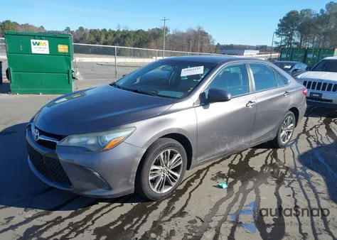 2016 Toyota Camry Se из США, поврежденный, VIN 4T1BF1FK8GU262644